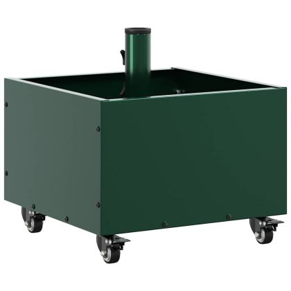 Основа за чадър Зелен 45 x 45 x 45 cm Стомана