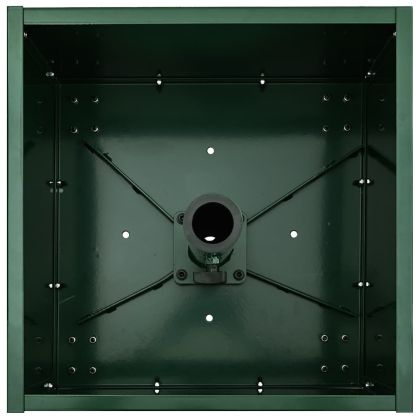 Основа за чадър Зелен 45 x 45 x 45 cm Стомана