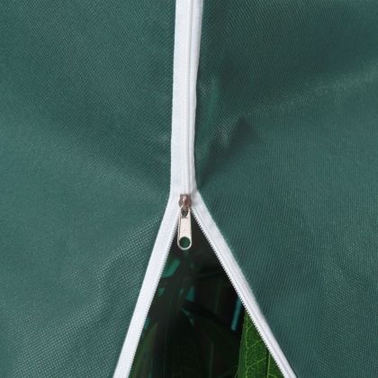 Зимни покривала за растения с цип, 10 бр, 70 г/м², 3,93x3 м