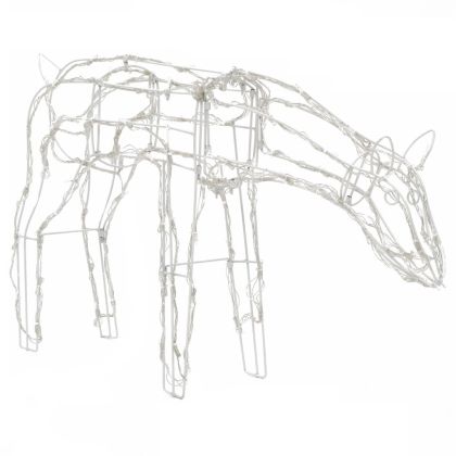 Коледна украса, 3 светещи елена, 229 LED лампички