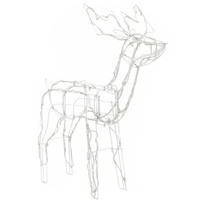 Коледна украса, 3 светещи елена, 229 LED лампички