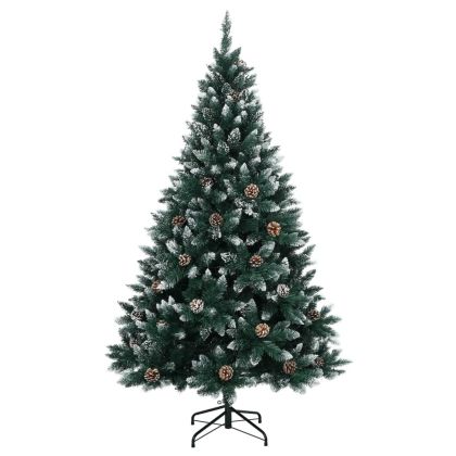 Изкуствена коледна елха, 150 LED, 150 см