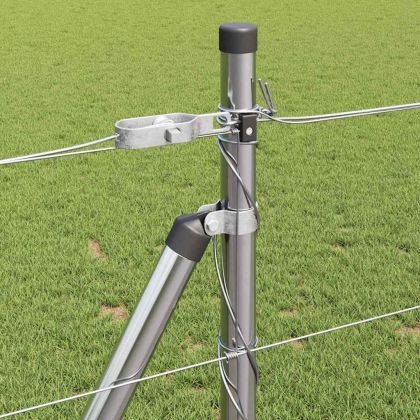 Стълб за ограда. Галванизирана 100 x 1 м Стомана