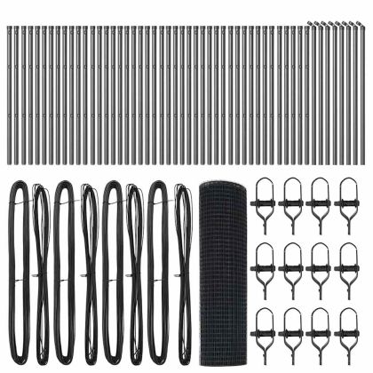 Стълб за ограда. Сив