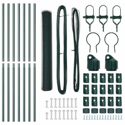 Стълб за ограда. Зелен