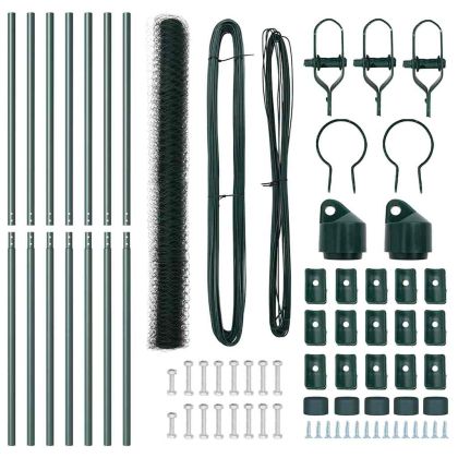 Стълб за ограда. Зелен