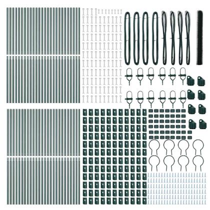 Стълб за ограда. Зелен