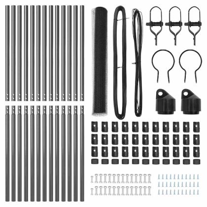 Стълб за ограда. Сив