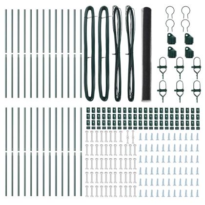 Стълб за ограда. Сив