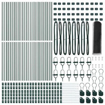Стълб за ограда. Сив