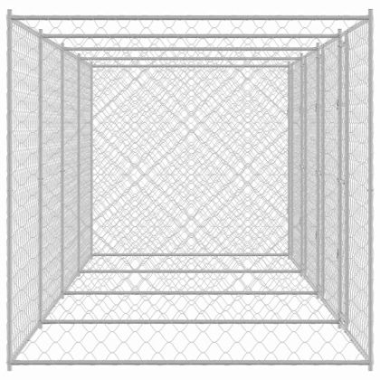 Клетка за куче Сребрист 800 x 200 x 200 см
