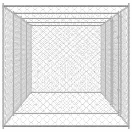 Клетка за куче Сребрист 600 x 200 x 200 см