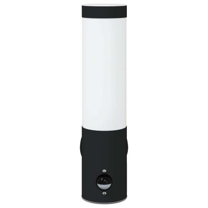 Външна стенна лампа 2 pcs Черно 12 x 8,5 x 29 см