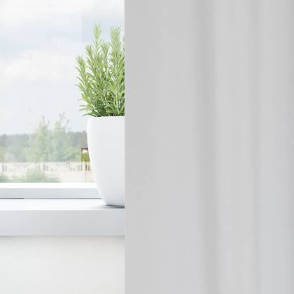 Завеси за затъмняване с пръстени 2 pcs Светло Сиво 225 x 140 см