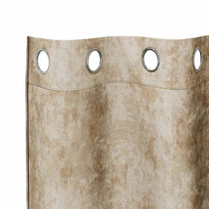 Кадифени завеси С завеси 2 pcs Крем 175 x 140 см Кадифе