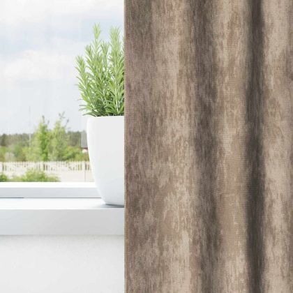 Кадифени завеси С завеси 2 pcs Шампанско 245 x 140 см Кадифе