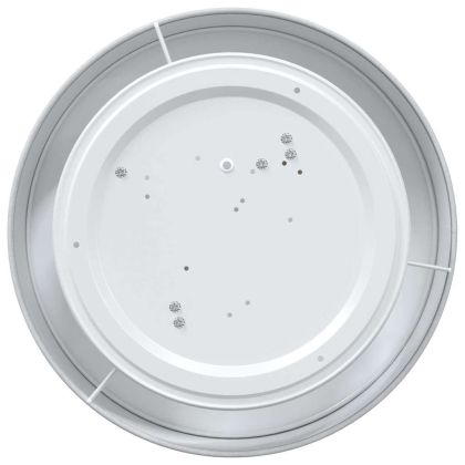 Таванна лампа с прожектори Сив 38 x 38 x 13,5 см текстил