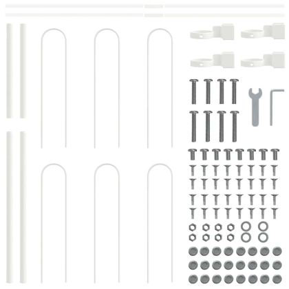 Градска ограда BOXTEL Бяло