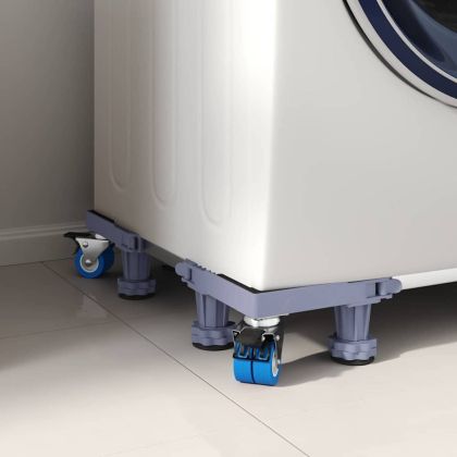 Основа за пералня Сив 67 x 67 x 12 см Неръждаема стомана