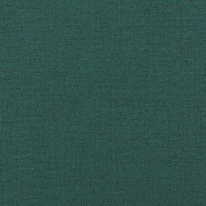 Ъглова рамка за легло с таблото Тъмен зелен 100 см x 200 см