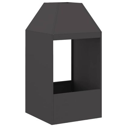Огнище Черно 50 x 50 x 100 cm Стомана