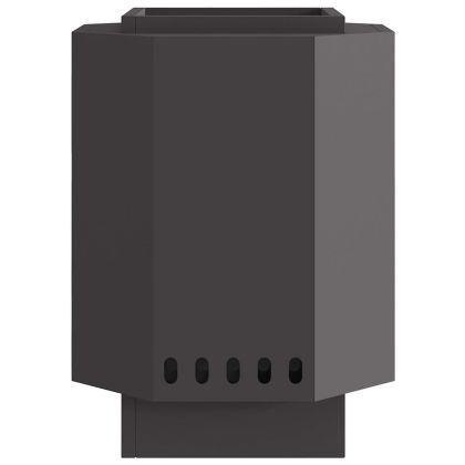 Бездимна камина Черно 38 x 38 x 51 см Стомана