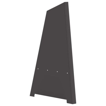Огнище Черно 50 x 50 x 95 см Стомана