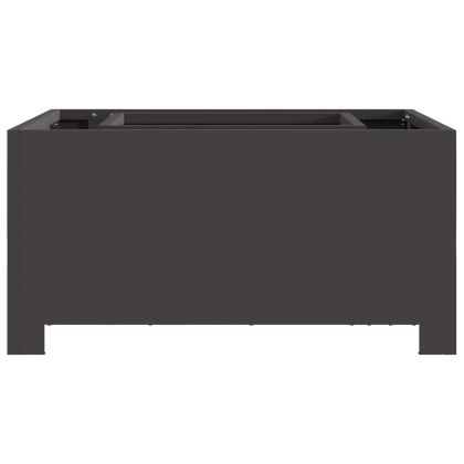 Огнище Черно 60 x 60 x 30 cm Стомана