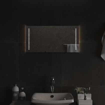 LED огледало за баня, 60x30 см