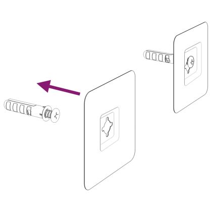 LED огледало за баня, 80x50 см