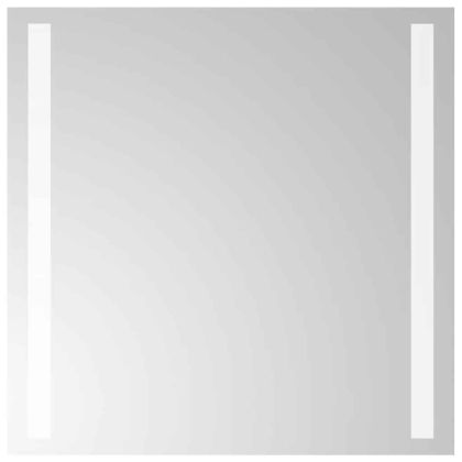 LED огледало за баня, 40x40 см