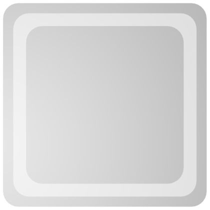 LED огледало за баня, 40x40 см