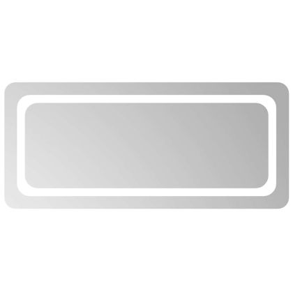 LED огледало за баня, 90x40 см