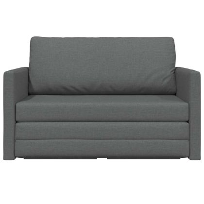 Диван легло 110cm Тъмен сив текстил