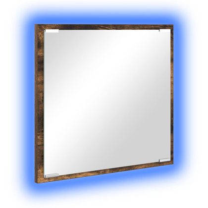 LED огледало за баня Димян дъб 40 x 37 x 8.5 см