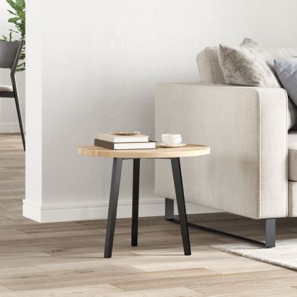 Плот за маса, Ø50x2 см, акациево дърво масив