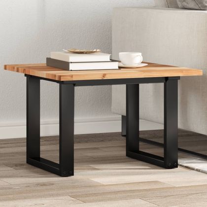 Плот за маса квадратен 60x60x2 см масивна акация
