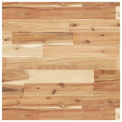 Плот за маса квадратен 50x50x4 см масивна акация