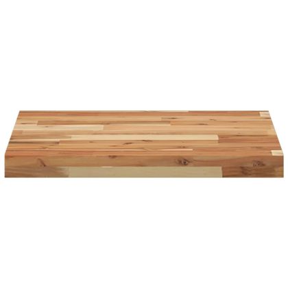 Плот за маса квадратен 50x50x4 см масивна акация