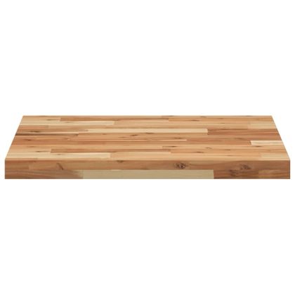 Плот за маса квадратен 60x60x4 см масивна акация