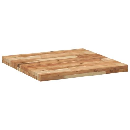 Плот за маса квадратен 60x60x4 см масивна акация