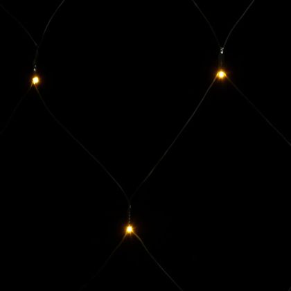 Коледна светеща мрежа топло бяла 3x3 м 306 LED закрито/открито