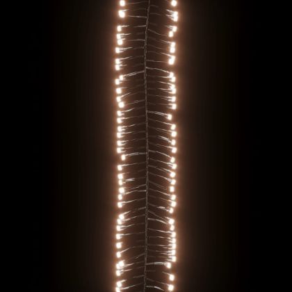 LED клъстърен стринг с 1000 LED топло бяло PVC