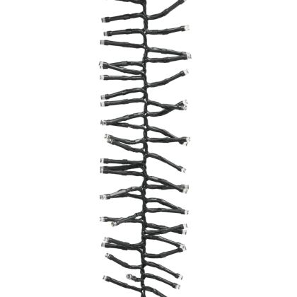 LED клъстърен стринг с 3000 LED топло бяло 23 м PVC