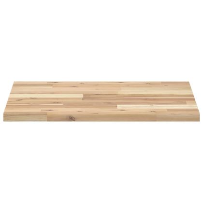 Плот за маса квадратен 50x50x2 см масивна акация