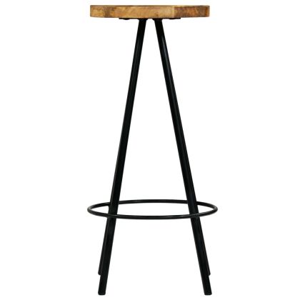 Бар столове, 2 бр, мангово дърво масив