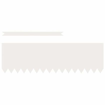 Ограда за трева 30 pcs Бяло 100 x 0,05 x 30 см