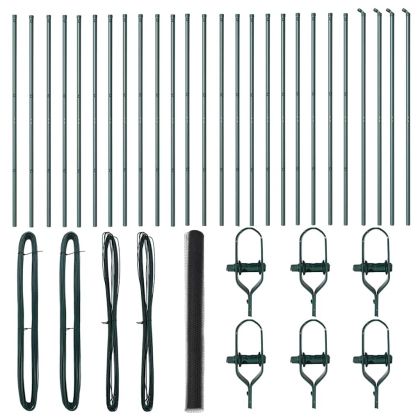 Стълб за ограда. Сив