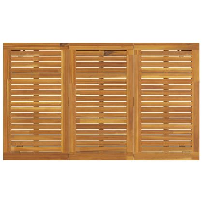 Комплект за хранене в градината 5 pcs Черен и кафяв полиратан