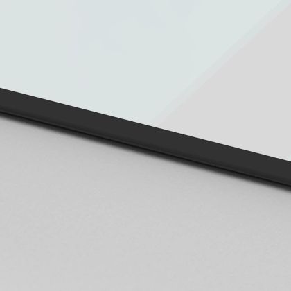 Плъзгаща се врата с комплект обков Черно 102,5x205 cm